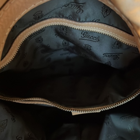 GUCCI Vintage leather jockey bag - Picture 10 of 12